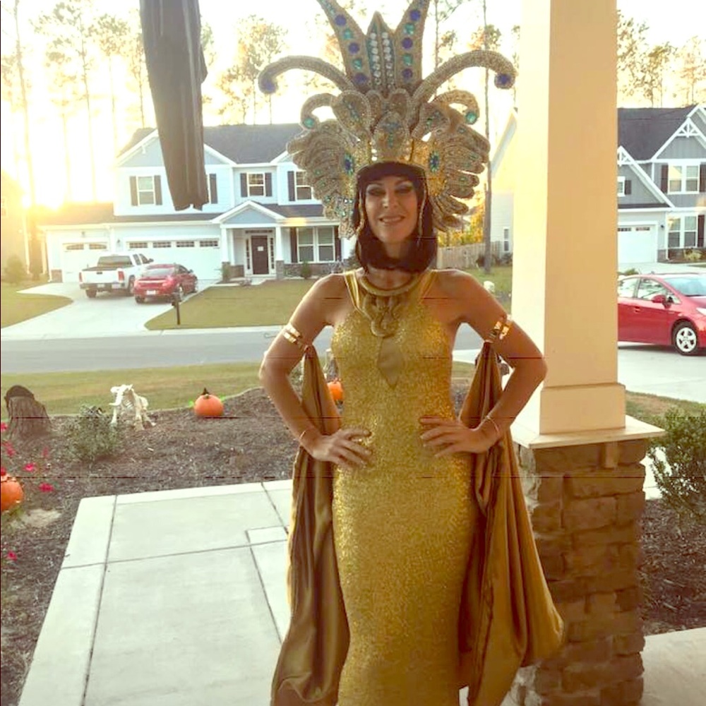 Halloween Cleopatra Gown
